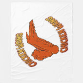 Hühnerwickel Fleece Blanket, alle Größen (Vorderseite)