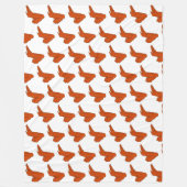 Hühnerwickel Fleece Blanket, alle Größen (Vorderseite)