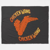 Hühnerwickel Fleece Blanket, alle Größen (Vorderseite (Horizontal))