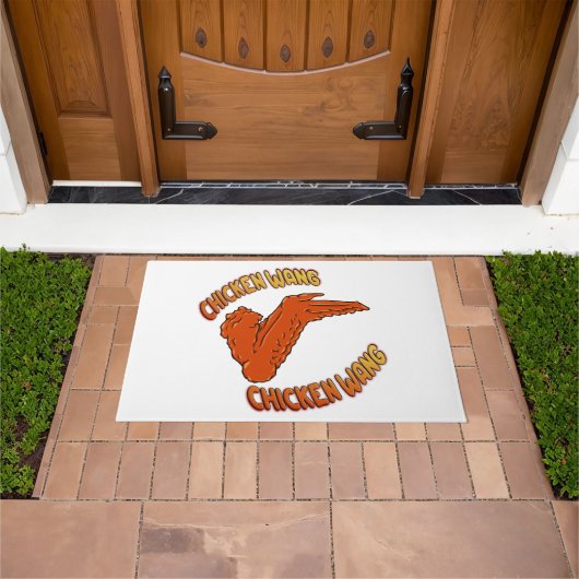 Hühnerwing Door Mat Fußmatte (Außenbereich)