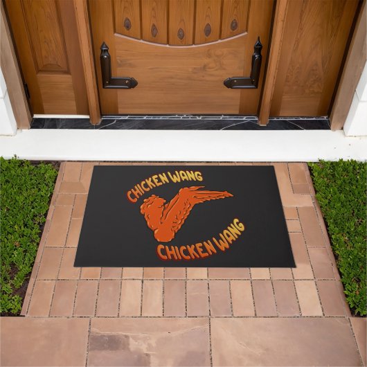 Hühnerwing Door Mat Fußmatte (Außenbereich)