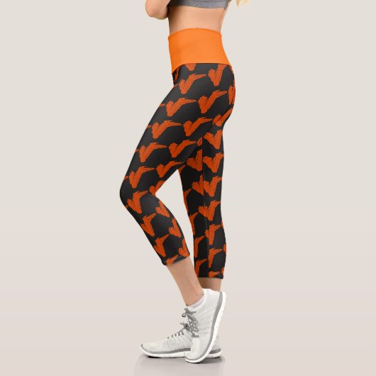 Hühnerwing Hoch welgadener Yoga Capris (Links)