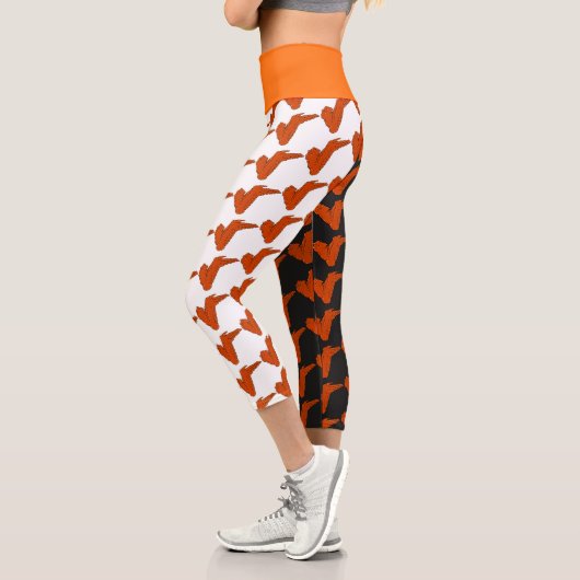 Hühnerwing Hoch welgadener Yoga Capris (Links)
