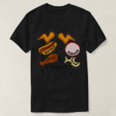 Hühnerwing Hühnchen Wing Hot Dog & Bologna Vira T-Shirt (Design vorne)
