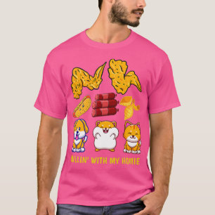 Hühnerwing Hühnerwing Hotdog und Bologna T-Shirt