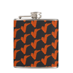 Hühnerwing Vinyl-Wrapped Flask Flachmann