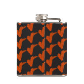 Hühnerwing Vinyl-Wrapped Flask Flachmann (Rückseite)