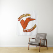 Hühnerwing Wall Tapestry Wandteppich (Beispiel)