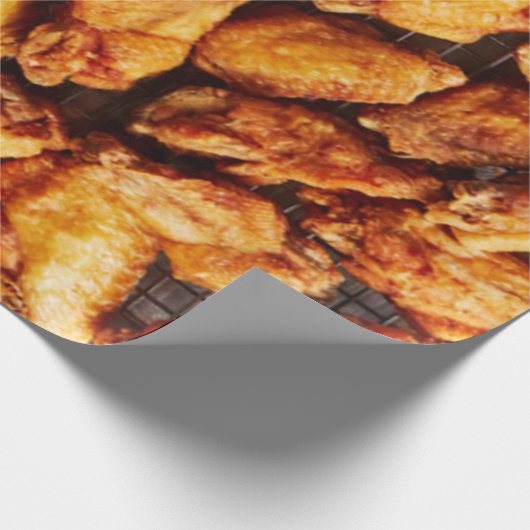 Hühnerwings Geschenkpapier (Ecke)