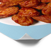 Hühnerwings Poster (Ecke)