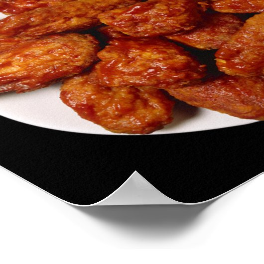 Hühnerwings Poster (Ecke)