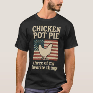 Hühnerwitz Huhn Hühnerpotpastete Grafik T-Shirt