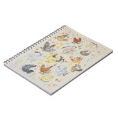 Hühnerzeitschrift Lover Notizblock (Linke Seite)