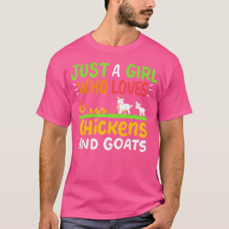Hühnerziegen T-Shirt