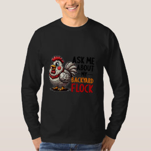 Hühnerzubehör Hühnerzeug Geflügelbauer R T-Shirt