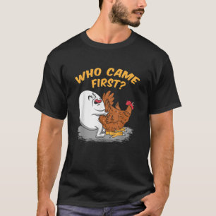 Hühnerzucht, die als Erstes Geflügel Bauer Geschen T-Shirt
