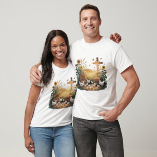 Hühnerzucht und Jesus-Lob - Christlich T-Shirt