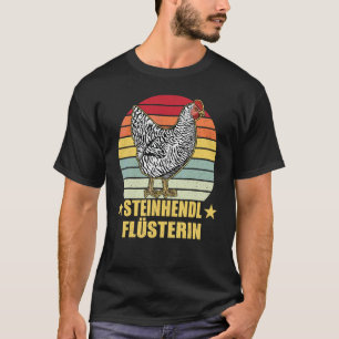 Hühnerzüchter Geflügel Steinhendl Vogel T-Shirt