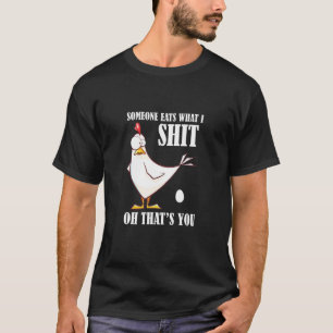 Hühnerzüchter Hahn Frau Mädchen Landwirtschaft Chi T-Shirt