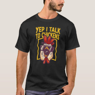 Hühnerzüchter Kleidung Für Hühnerstall Lebensmitte T-Shirt