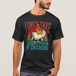 Hühnerzüchter Kleidung Für Hühnerstall Lebensmitte T-Shirt