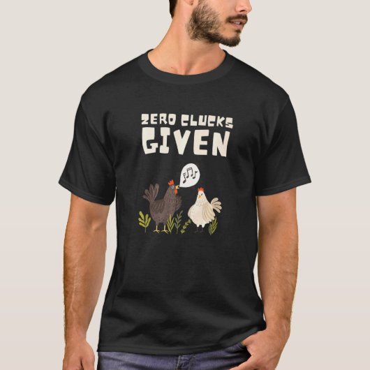 Hühnerzüchter Null Kinkerlitz T-Shirt (Vorderseite)