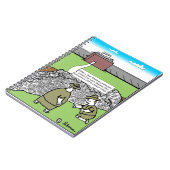 Huhnknochenüberraschung Notizblock (Linke Seite)