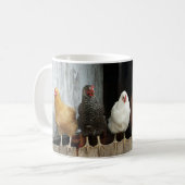 Huhnlinie Kaffeetasse (Vorderseite Links)