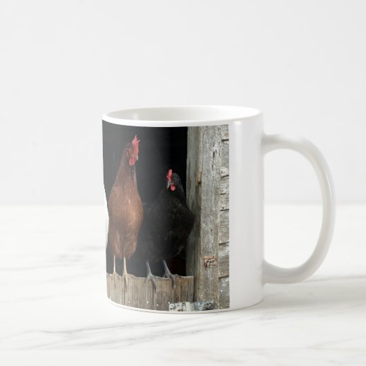 Huhnlinie Kaffeetasse (Rechts)