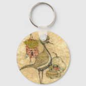 Huhn'n'fries Schlüsselanhänger (Vorderseite)