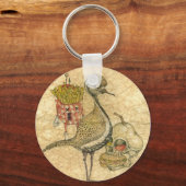 Huhn'n'fries Schlüsselanhänger (Vorderseite)