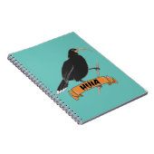 Huia New Zealand Bird Notizblock (Rechte Seite)