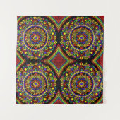 Huichol Tapestry Wandteppich (Vorderseite (Horizontal))