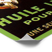 Huile Lesieur Vintage Ad Poster (Ecke)