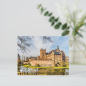Huis Berge Castle, s'Heerenberg, Netherlands Postkarte (Stehend Vorderseite)