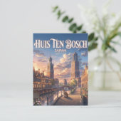 Huis Ten Bosch Japan Postkarte (Stehend Vorderseite)
