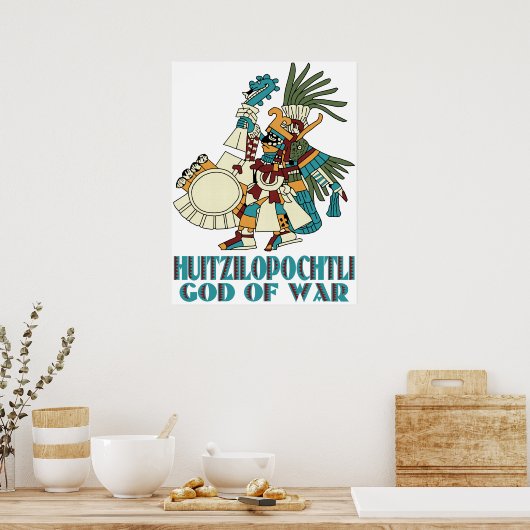 Huitzilopochtli Poster (Küche)