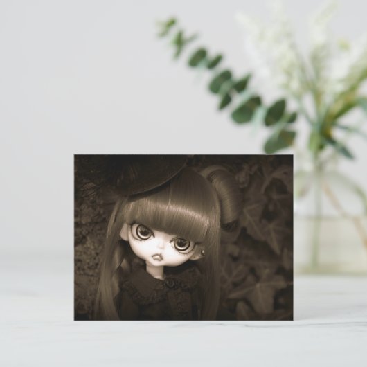 Hujoo Witch Postcard Postkarte (Stehend Vorderseite)