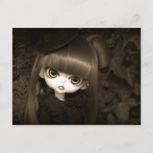 Hujoo Witch Postcard Postkarte