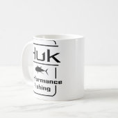 HUK Angelleistung Kaffeetasse (Vorderseite Links)