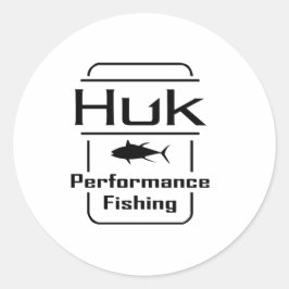 HUK-Fangleistung Runder Aufkleber