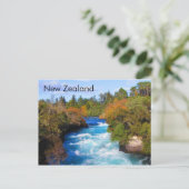 Huka Falls, New Zealand Postcard Postkarte (Stehend Vorderseite)