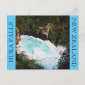 Huka fällt blau postkarte (Vorderseite)