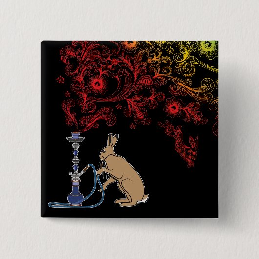 HUKA-HASEN BUTTON (Vorderseite)