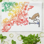 HUKA-HASEN HANDTUCH (Gefaltet)