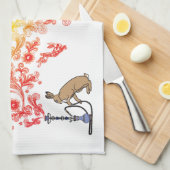 HUKA-HASEN HANDTUCH (Viertel Falte)