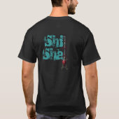 Huka shisha Rohr T-Shirt (Rückseite)