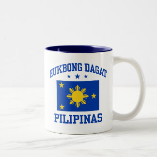 Hukbong Dagat Pilipinas Zweifarbige Tasse