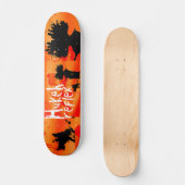 Hukeh-Reflex Skateboard (Vorderseite)