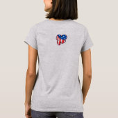 Hula Americana Ladys T - Shirt (Rückseite)